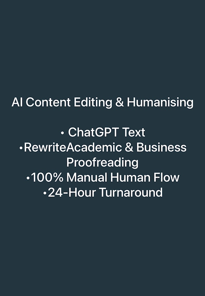 humanize ai content and edit chatgpt text