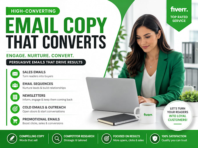 write persuasive email copy and email sequences that convert