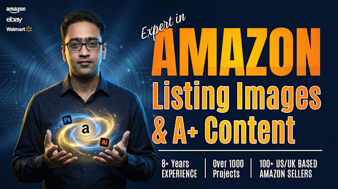 design amazon listing images and a plus content for your store