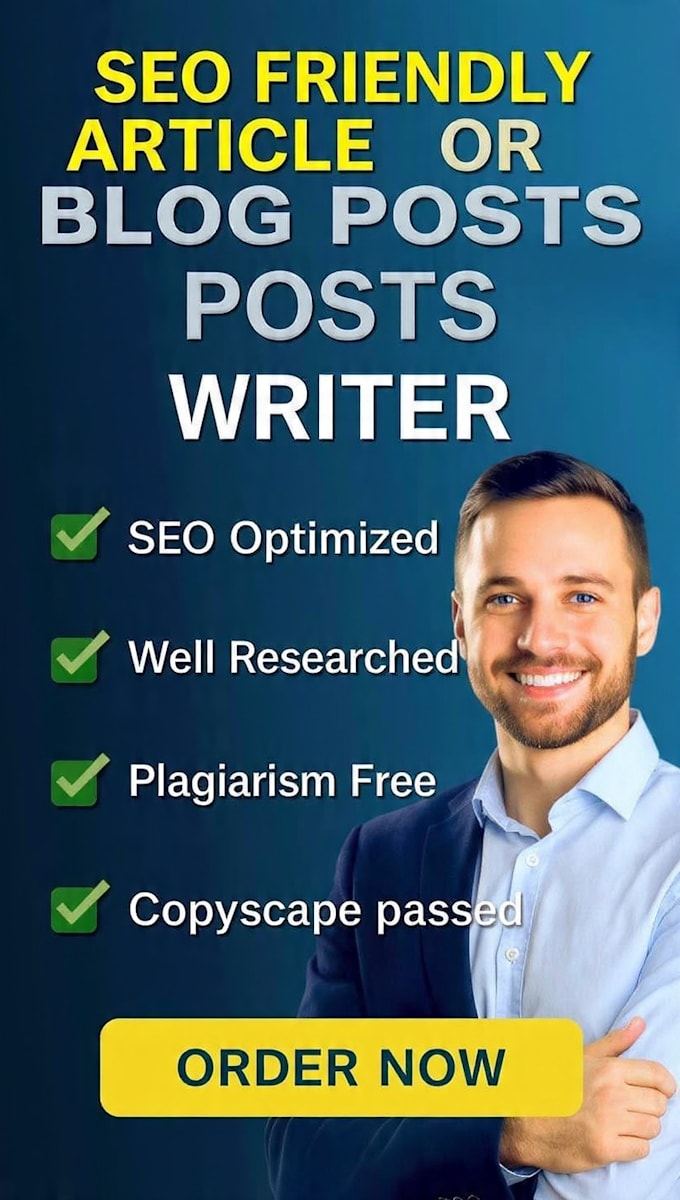 write 1500 words SEO optimized blog article and website content