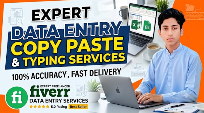 do accurate data entry and copy paste work