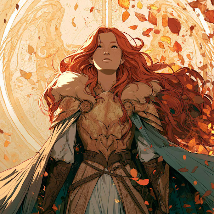 draw fantasy custom illustration