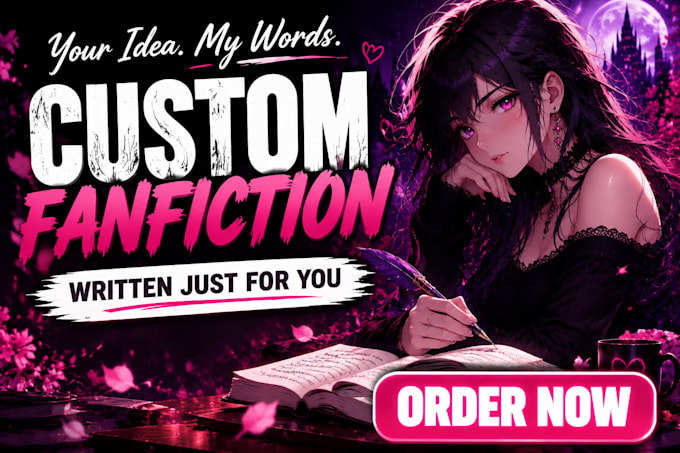 write cinematic anime fanfiction with custom plots and original characters