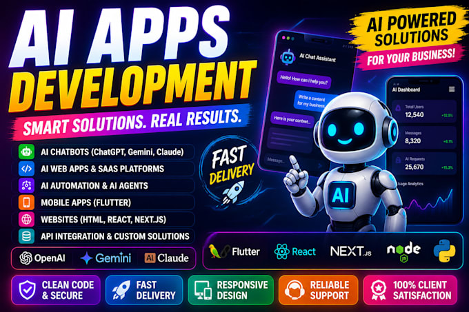 build powerful ai apps and websites for your business