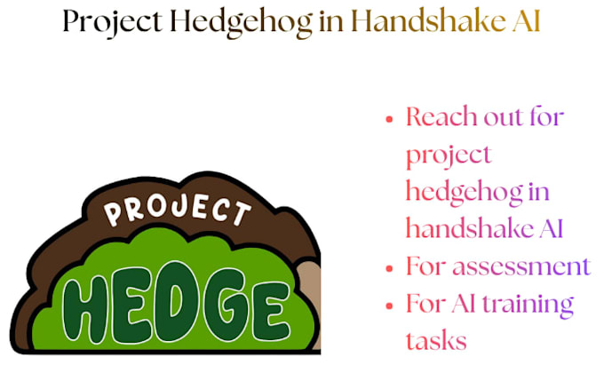 do project hedgehog handshake ai