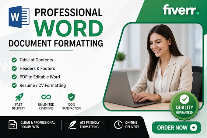 turn your rough word document into a polished final file