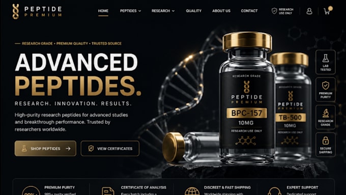 do fda complaint peptide website biotech peptide store research peptide website