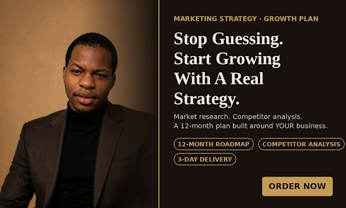create a marketing strategy and growth plan for your business