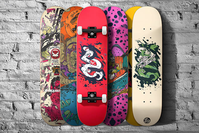 design unique style for your skateboard
