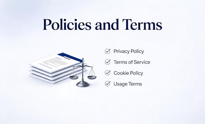 refine your website terms, policies and write legal blogs