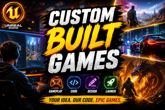 make a game for you I am professional game developer