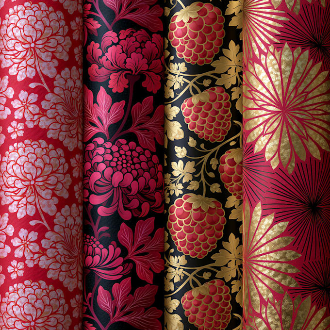 design seamless pattern textile prints wrapping paper design