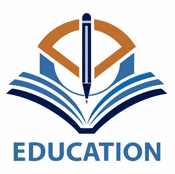 design a modern logo for online learning and education