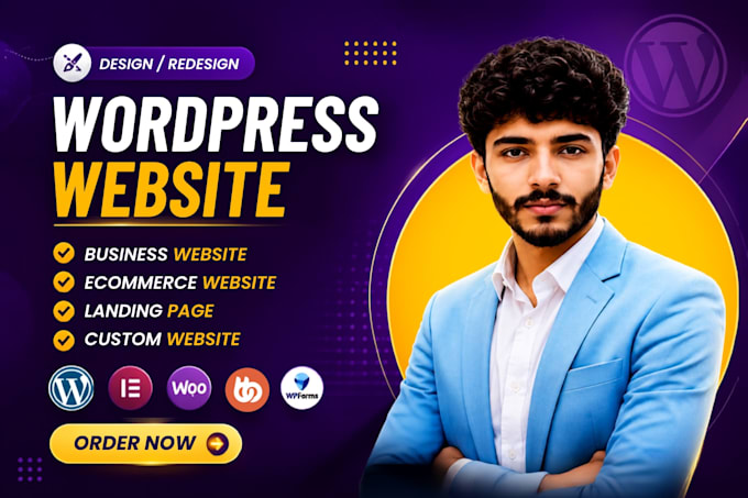 do wordpress website design, redesign and development