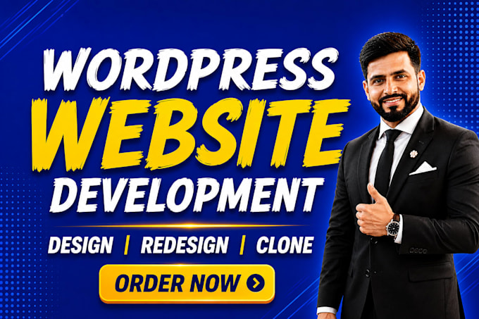 create wordpress website, redesign wordpress website