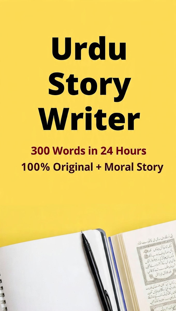 write engaging urdu kahani, story and youtube script