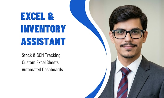 be your excel inventory management and supply chain virtual assistant