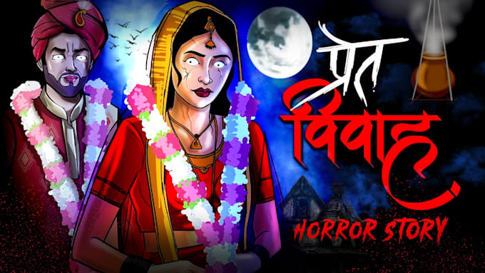 do 2d animated horror stories in any language