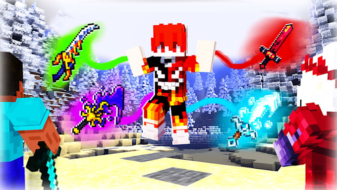 do your youtube minecraft thubnail