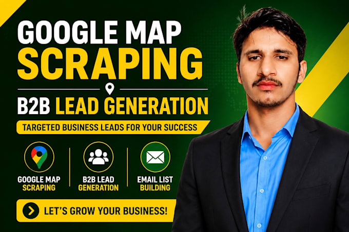 do google map scraping, b2b lead generation, email list building