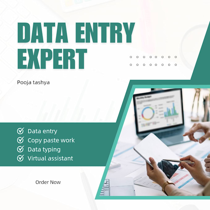 do professional data entry and copy paste work