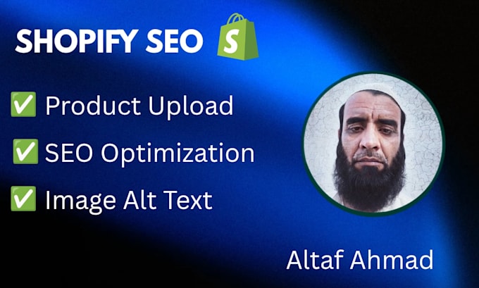 do shopify product upload and shopify SEO listing