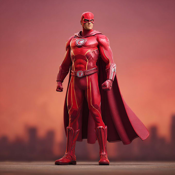 turn your stylized marvel hero or villain character