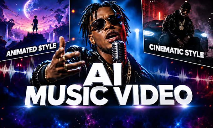 create cinematic ai music video with lip sync and animation