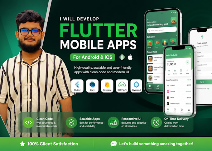 build scalable flutter app with clean architecture