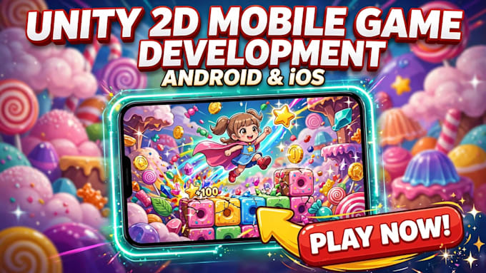 develop your unity 2d mobile game