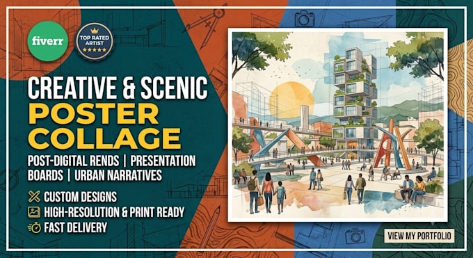 create stunning architectural posters and presentation boards