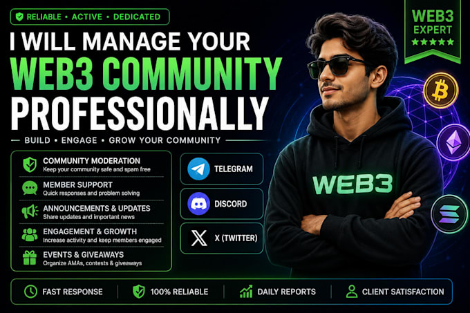 manage your web3 community professionally