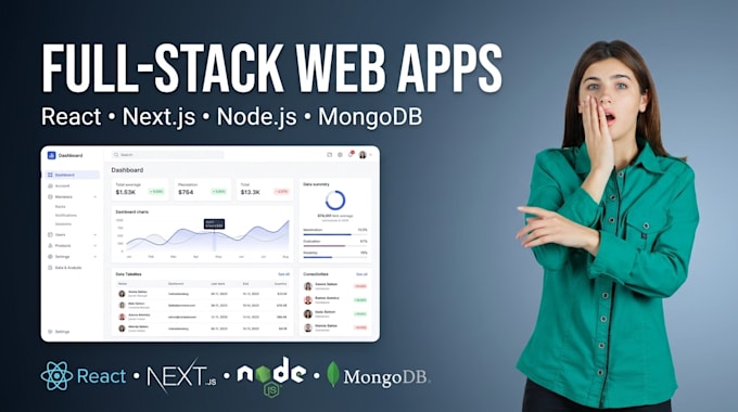 build a full stack web app with react next js and mongodb