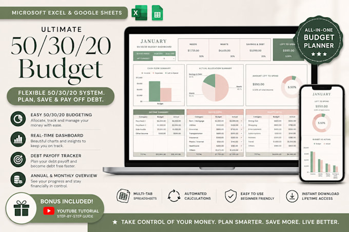 build excel spreadsheets, google spreadsheet, expense tracker and excel vba