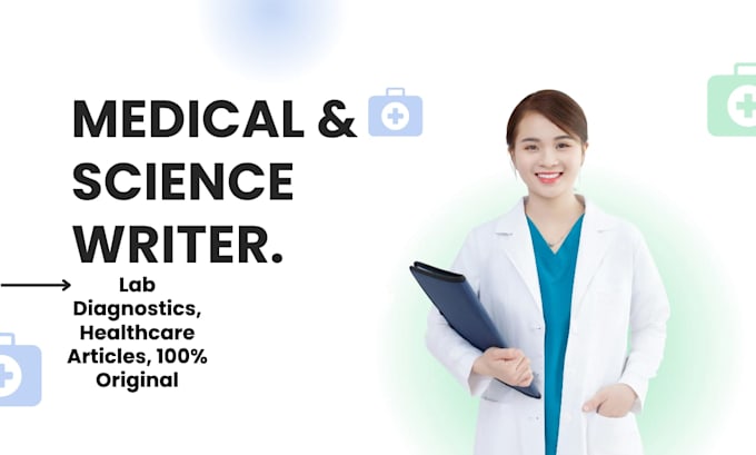 write medical, health, and laboratory science articles