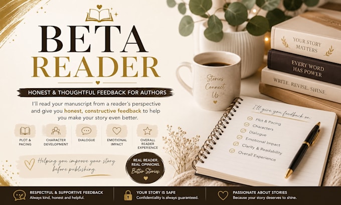 beta read your novel with honest reader feedback