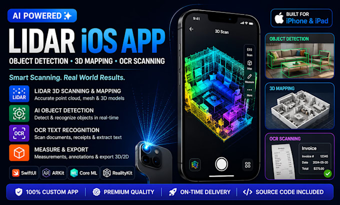 do polycam scaniverse magicplan lidar scanner cl0ne ios application lidar sdk