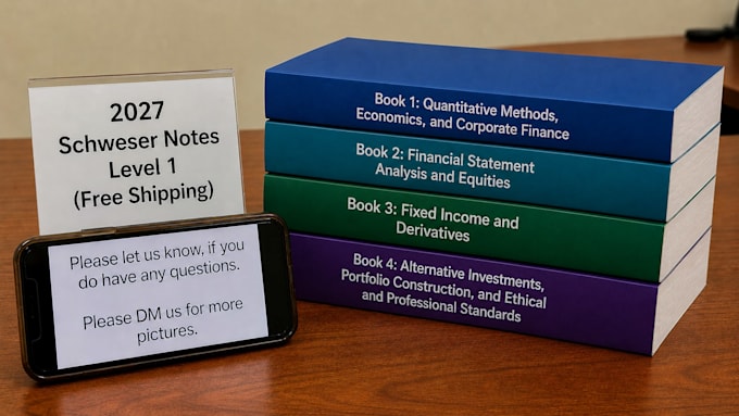 provide original cfa level 1 finance notes and study guide