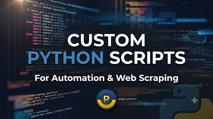 write python scripts for web scraping and automation