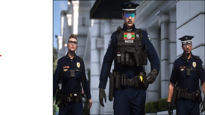create professional lspdfr setup with realistic police uniforms