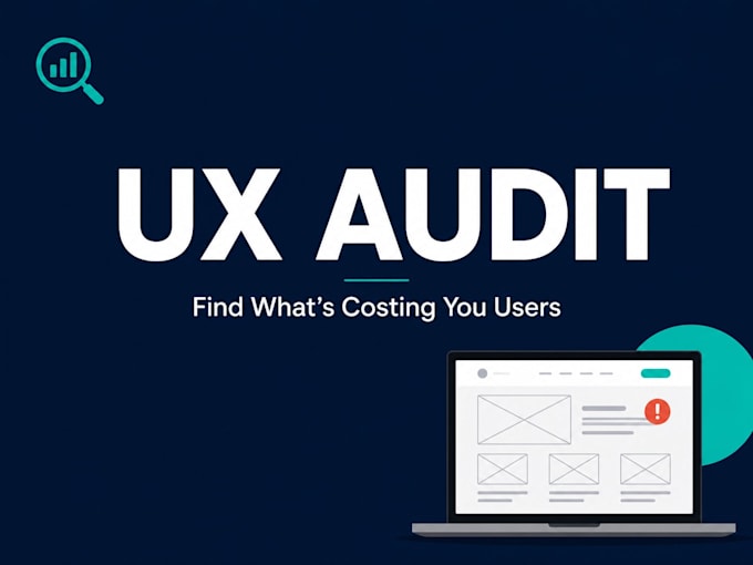 do a UX UI usability audit for your website or app