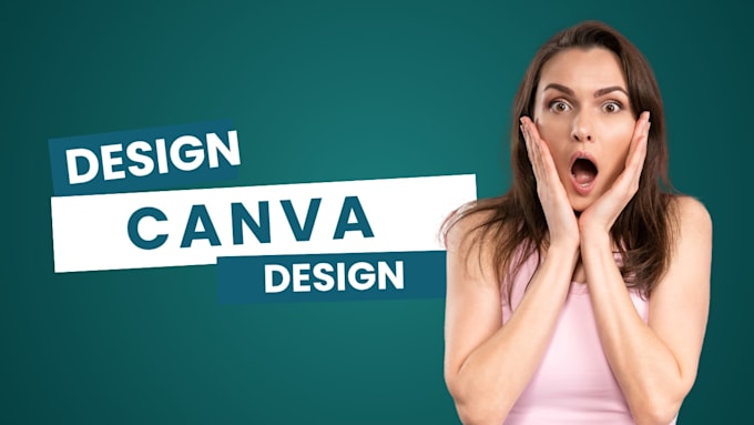 create and design canva template design for banner
