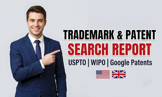 do trademark and patent search report