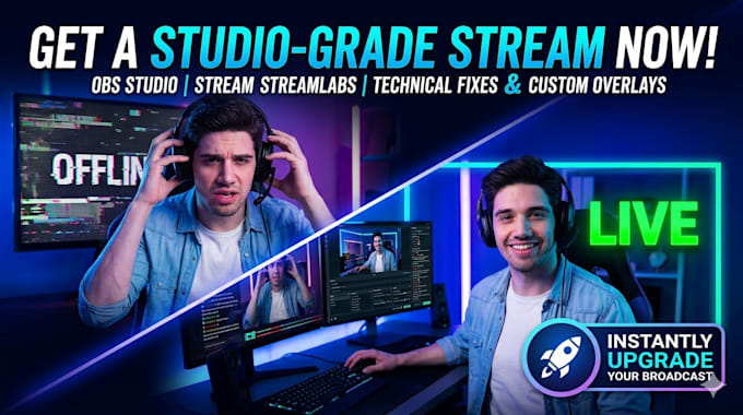 configure or fix streamlabs and obs for twitch, youtube, or kick