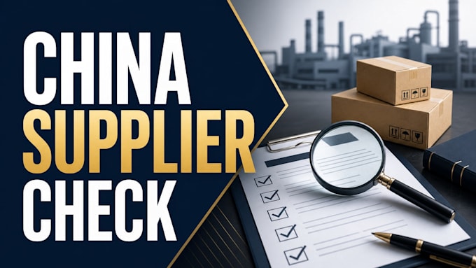 check your chinese supplier before you place an order