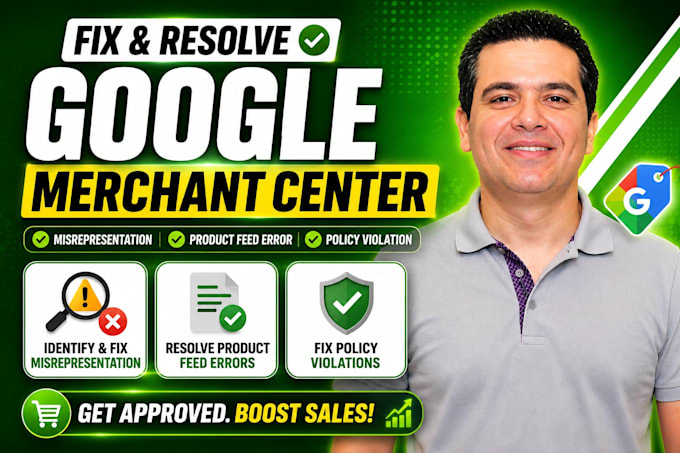 fix google merchant center misrepresentation product feed error policy violation