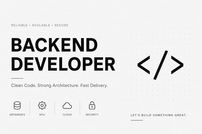 write an restful API service