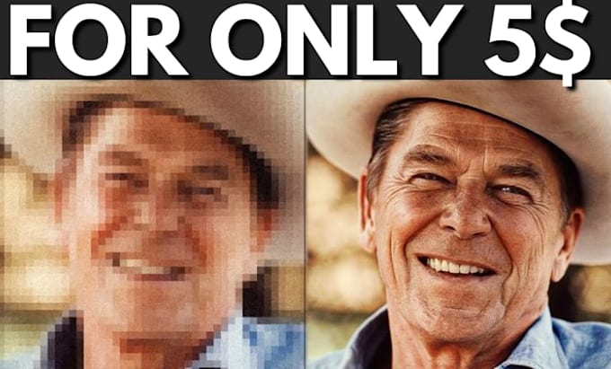 restore, enhance and upscale low quality images