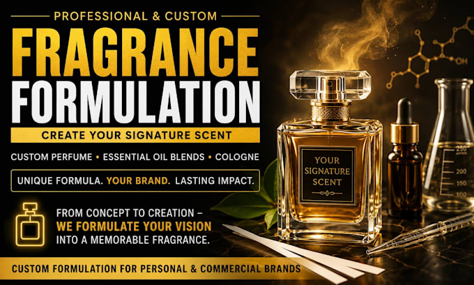 create custom fragrance formulation essential oil blends and cologne