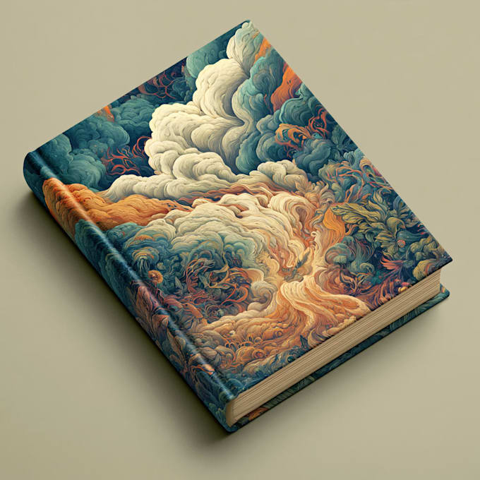 illustrate a hand drawn custom book cover